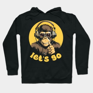 Gorilla Tag Monke VR Gamer for Kids, Adults, Teens Hoodie